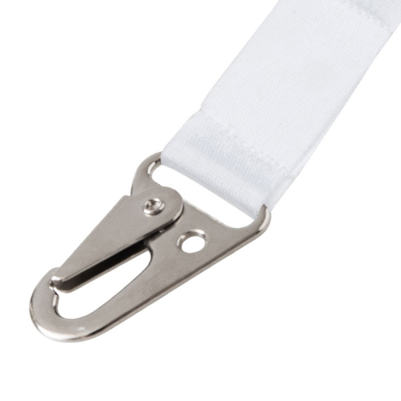 Ланъярд 2,5 см под сублимацию с большим карабином, межуровневым замком и замком обрыва