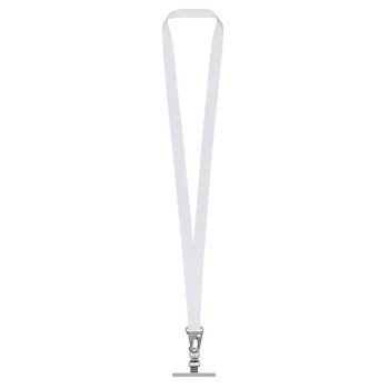 Ланъярд 2,5 см под сублимацию с большим карабином и металлическим держателем для телефона