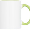 Цветная кружка Pix для сублимации, белый/зеленый
