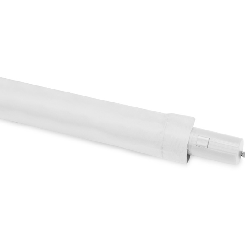 Зонт складной "Tulsa", полуавтоматический, 2 сложения, с чехлом, белый