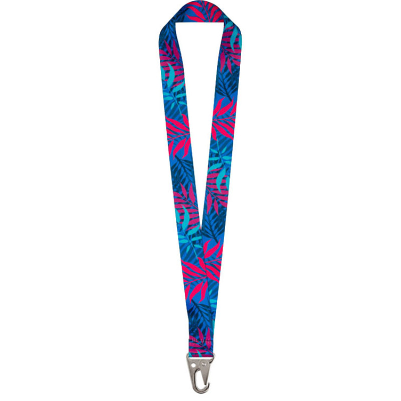 Ланъярд 2,5 см под сублимацию с большим карабином