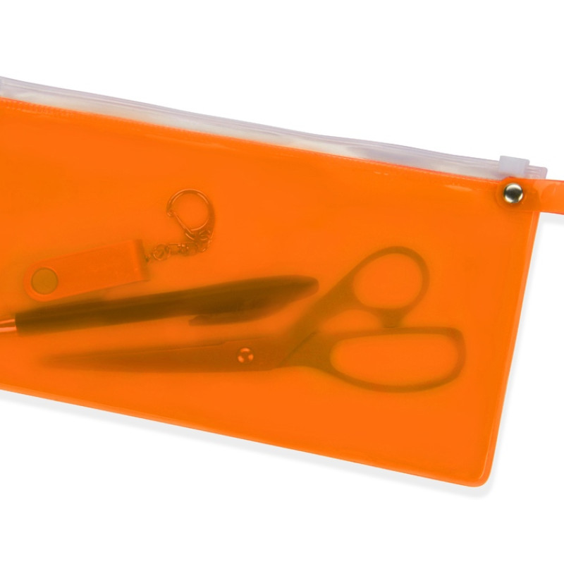 Пенал "Веста", оранжевый