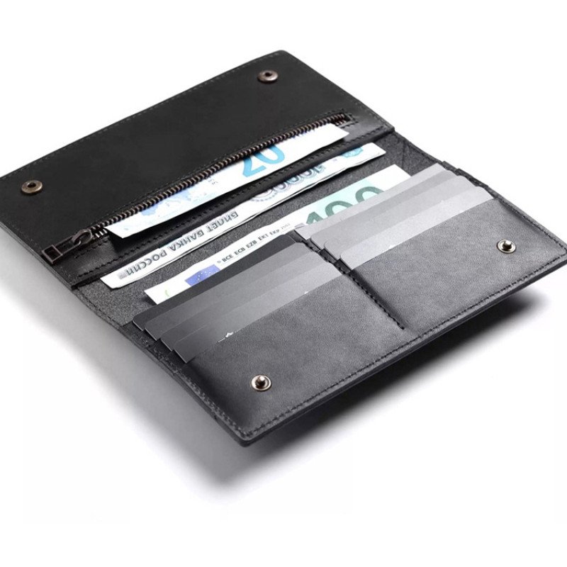 Бумажник Денмарк, черный