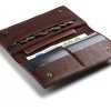 Бумажник Денмарк, коричневый