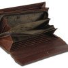 Кошелек Mano "Don Leon", натуральная кожа в коричневом цвете, 19 х 10 см