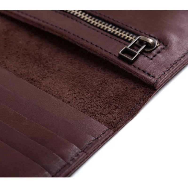 Бумажник Денмарк, коричневый