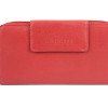 Кошелёк BUGATTI ЗЕНИТ | VERTICE, красный, натуральная воловья кожа, 19,5х3,5х11 см