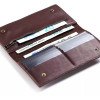 Бумажник Денмарк, коричневый