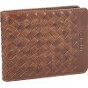 Бумажник Mano "Don Luca", натуральная кожа в коньячном цвете, 12,5 х 9,7 см