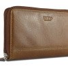 Кошелек Mano "Don Montez", натуральная кожа в коньячном цвете, 19 х 10,3 см