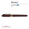 Ручка пластиковая шариковая «Monaco», 0,5мм, синие чернила, коричневый