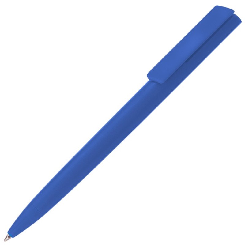 Ручка пластиковая шариковая "Taper Solid", матовый синий