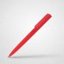 Ручка пластиковая шариковая "Taper Solid", матовый красный