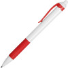 Ручка пластиковая шариковая «Centric», белый/красный