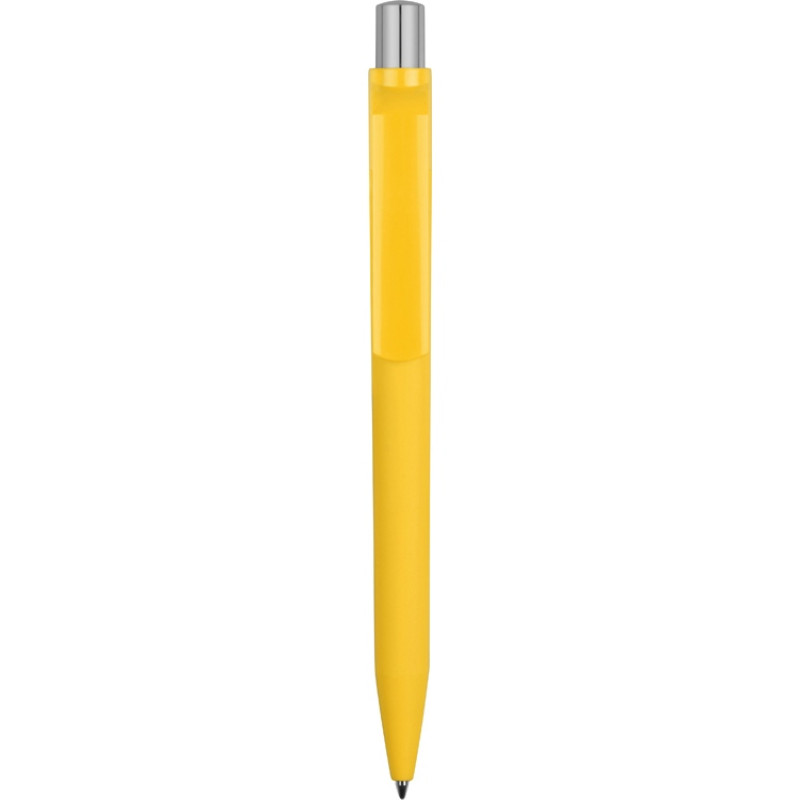 Ручка шариковая UMA «ON TOP SI GUM» soft-touch, желтый