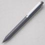 Пластиковая шариковая ручка "Эрика" из RABS, серый/белый