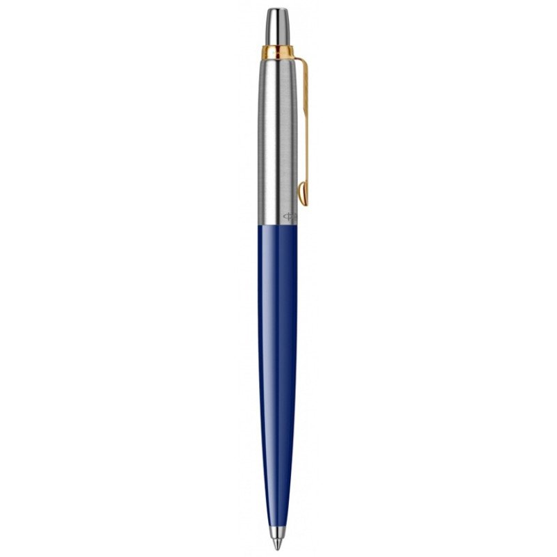 Шариковая ручка Parker Jotter K160, цвет: Blue/GT, стержень: M, цвет чернил: blue, в подарочной упаковке.