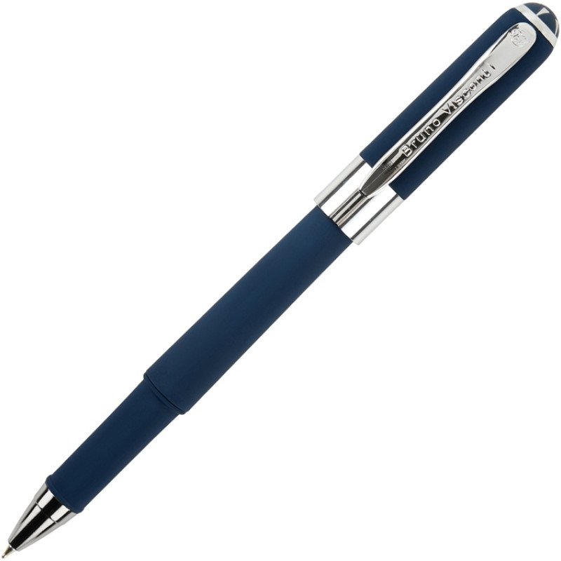 Ручка пластиковая шариковая «Monaco», 0,5мм, синие чернила, темно-синий navy/серебристый