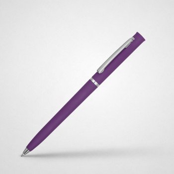 Ручка шариковая "Navi" soft-touch, фиолетовый