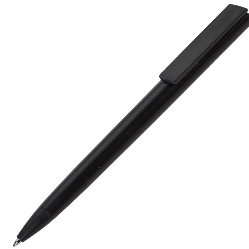 Ручка пластиковая шариковая "Taper Solid", матовый черный