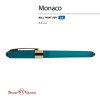 Ручка пластиковая шариковая «Monaco», 0,5мм, синие чернила, морская волна
