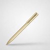 Пластиковая шариковая ручка "Leon", золотистый металлик Пластиковая шариковая ручка "Leon", золотистый металлик