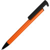 Ручка-подставка шариковая «Кипер Металл», оранжевый