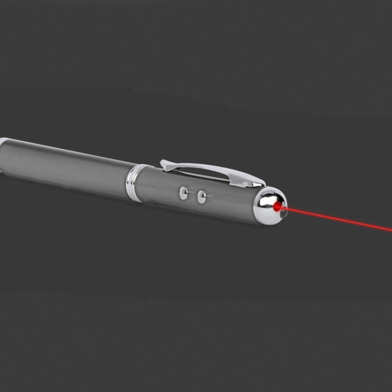 Ручка-стилус "Каспер" 3 в 1, серебристый