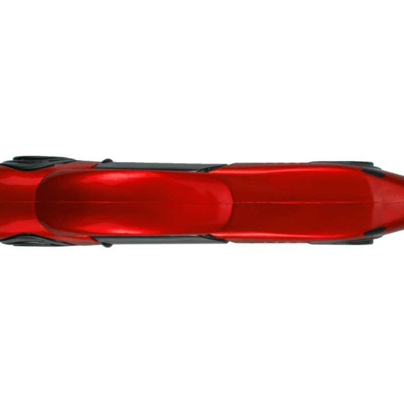 Ручка шариковая «Сан-Марино» в форме автомобиля с открывающимися дверями и инерционным механизмом движения, красная