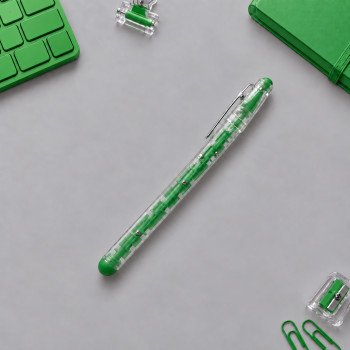 Ручка шариковая «Лабиринт» с головоломкой зеленая