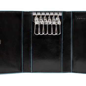 Ключница, Piquadro Blue Square, Черный