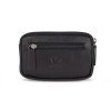 Ключница Mano "Don Romeo", с RFID защитой, натуральная кожа в чёрном цвете, 11 х 2 х 7 см