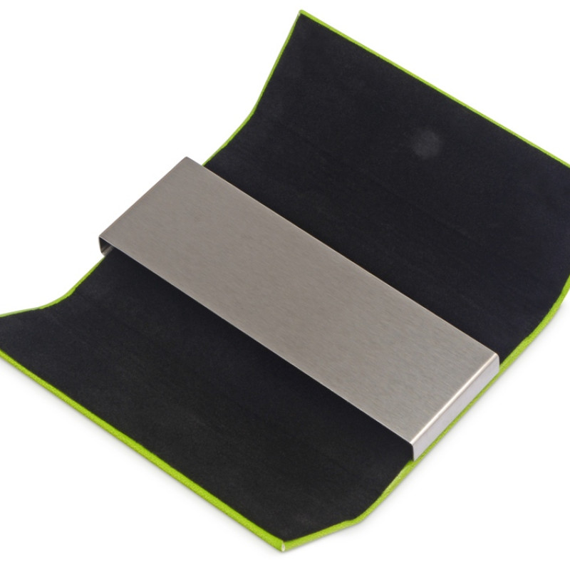 Визитница "Тoledo", зеленое яблоко