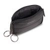 Ключница Mano "Don Romeo", с RFID защитой, натуральная кожа в чёрном цвете, 11 х 2 х 7 см