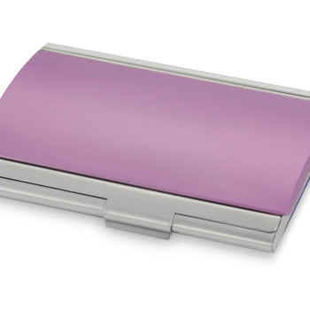 Визитница «Смит», фиолетовый/серебристый