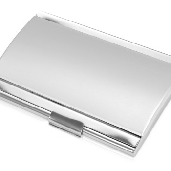 Визитница "Изольда", серебристый