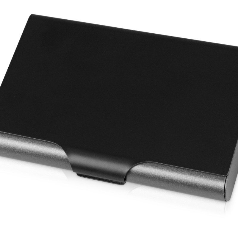 Набор «Slip»: визитница, держатель для телефона, серый/черный