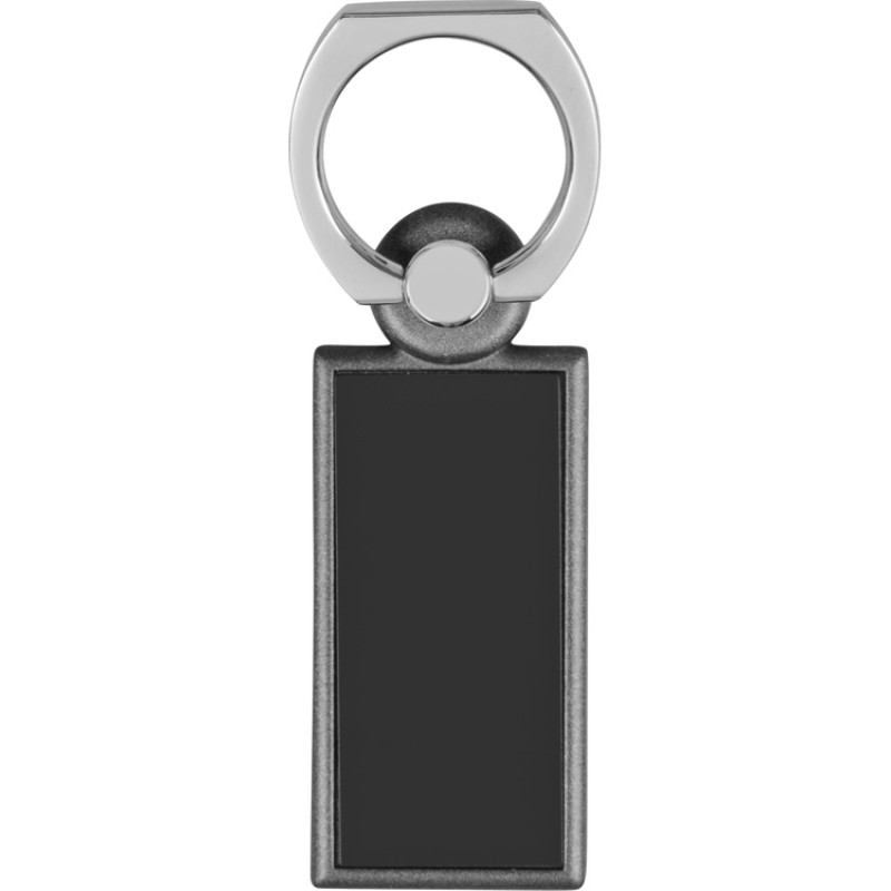 Набор «Slip»: визитница, держатель для телефона, серый/черный