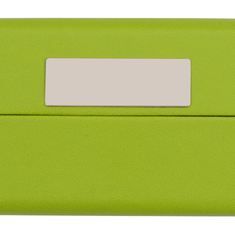 Визитница "Тoledo", зеленое яблоко