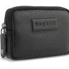 Ключница BUGATTI ЭЛЬЗА | ELSA, с защитой данных RFID, чёрная, воловья кожа/полиэстер, 11х2х7 см
