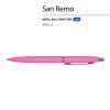 Ручка металлическая шариковая "San Remo", софт-тач, 1.0 мм, ярко-розовый Ручка металлическая шариковая "San Remo", софт-тач, 1.0 мм, ярко-розовый