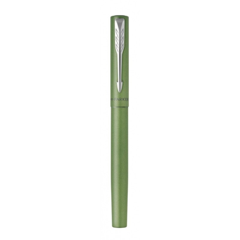 Ручка-роллер Parker Vector XL Green CT, цвет чернил black, стержень: F, в подарочной упаковке. Ручка-роллер Parker Vector XL Green CT, цвет чернил black, стержень: F, в подарочной упаковке.