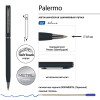 Ручка шариковая автоматическая BrunoVisconti® "PALERMO" цвет корпуса сине-черный, soft-touch, 0.7 мм