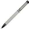 Металлическая шариковая ручка "Black Lama", софт-тач, серый