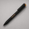 Ручка металлическая шариковая "Taper Metal" софт-тач с цветным зеркальным слоем, черный с оранжевым Ручка металлическая шариковая "Taper Metal" софт-тач с цветным зеркальным слоем, черный с оранжевым