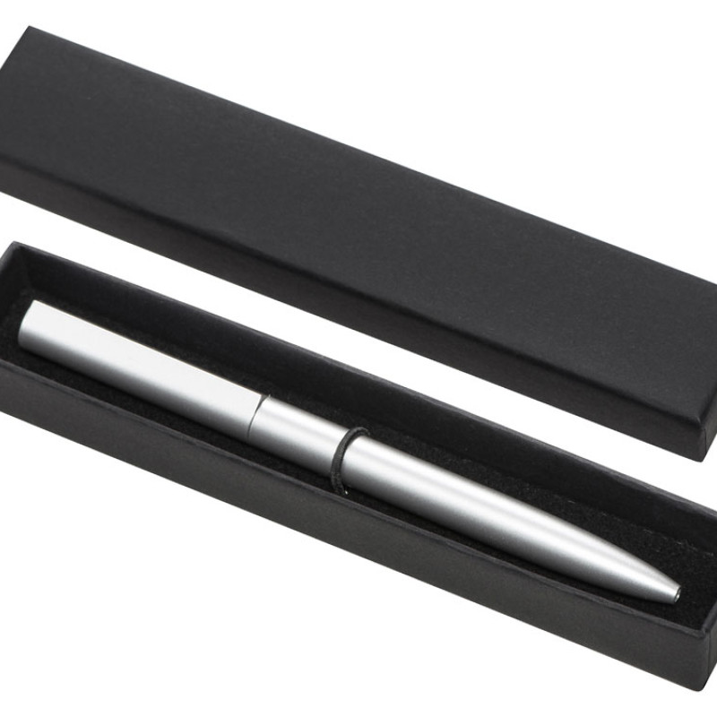 Шариковая металлическая ручка "Minimalist", серебристая