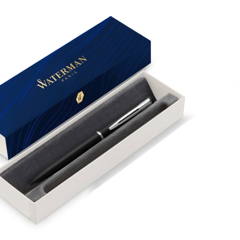 Шариковая ручка Waterman GRADUATE ALLURE, цвет: Matte Black CT
