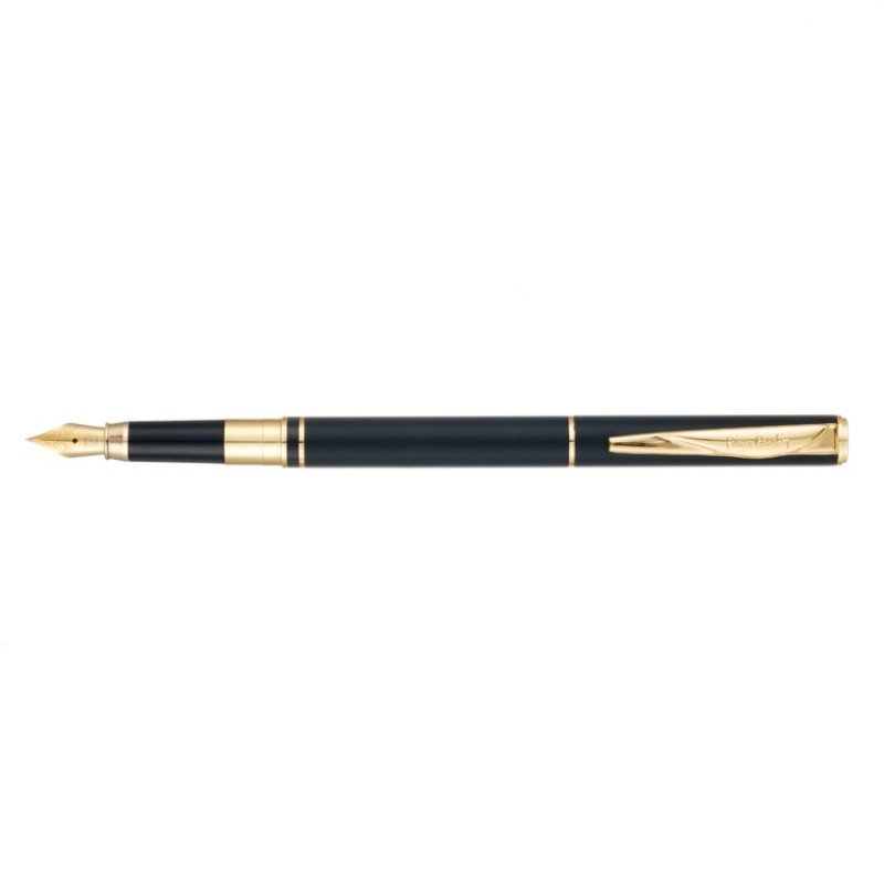 Ручка 2 в 1 шариковая и перьевая Pierre Cardin COMBI PEN, цвет - черный. Упаковка Е