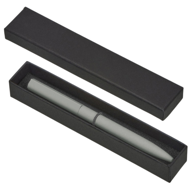 Шариковая металлическая ручка "Minimalist" софт-тач, серый