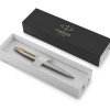 Шариковая ручка Parker Jotter Essential, St. Steel GT, стержень: Mblue